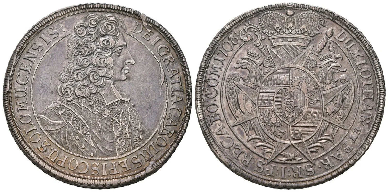Olomouc - biskupství, Karel III. Lotrinský, 1695 - 1711 — 1