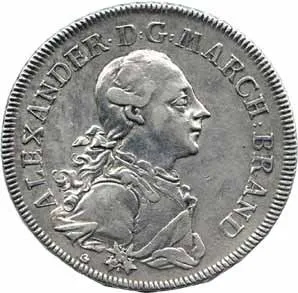 Brandenburg - Ansbach, Alexander, 1757 - 1791 — 1