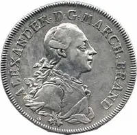 Brandenburg - Ansbach, Alexander, 1757 - 1791 — 1