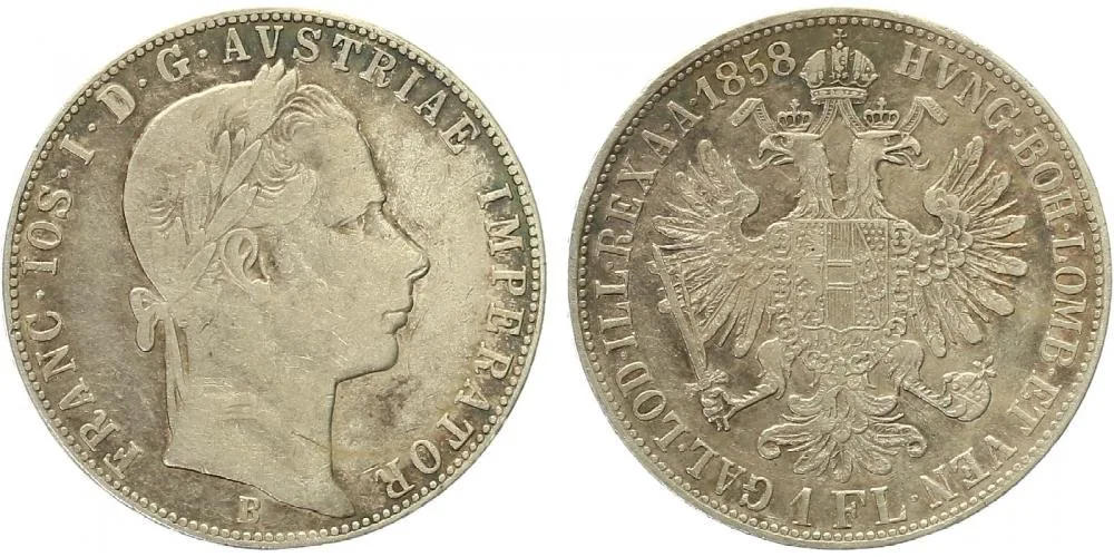 Rakouská a spolková měna, 1857 - 1892 — 1