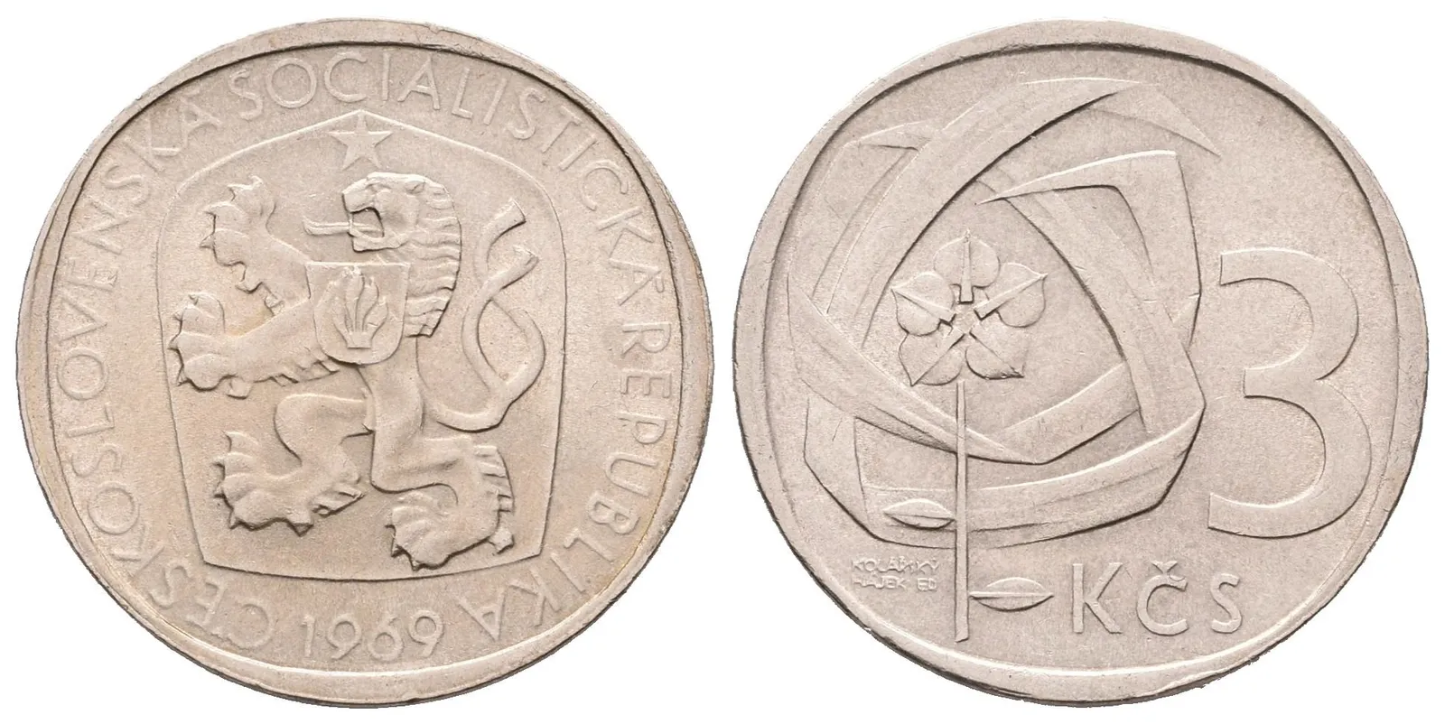 3 Koruna 1969