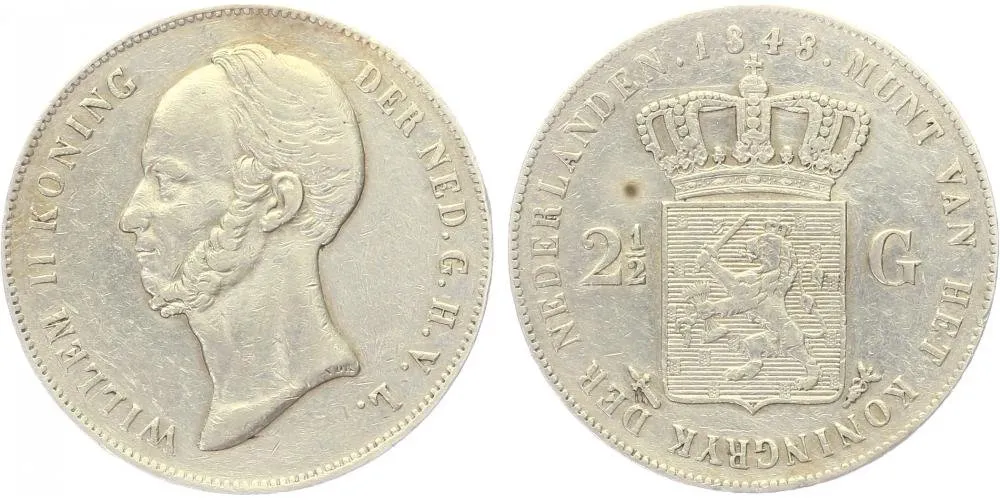 Nizozemí, Willem II., 1840 - 1849 — 1