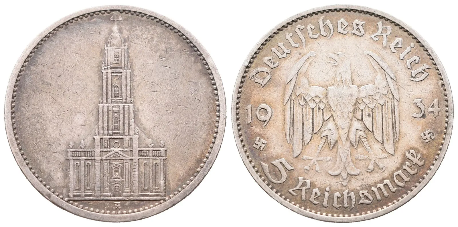 III. říše, 5 Marka 1934 A