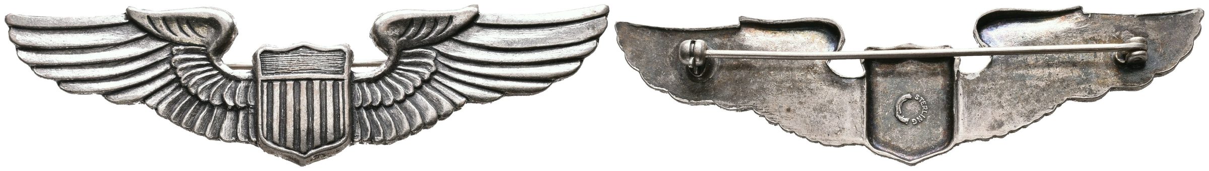 USA, Stříbrná Pilotní křídla