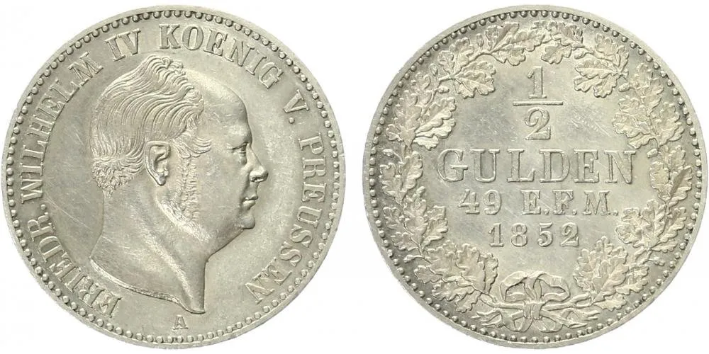 Hohenzollern - Sigmaringen, Friedrich Wilhelm IV. von Preussen, 1849 - 1861 — 1