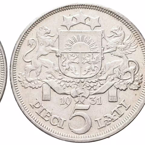 5 Lati 1931, KM.9, patina, rysky