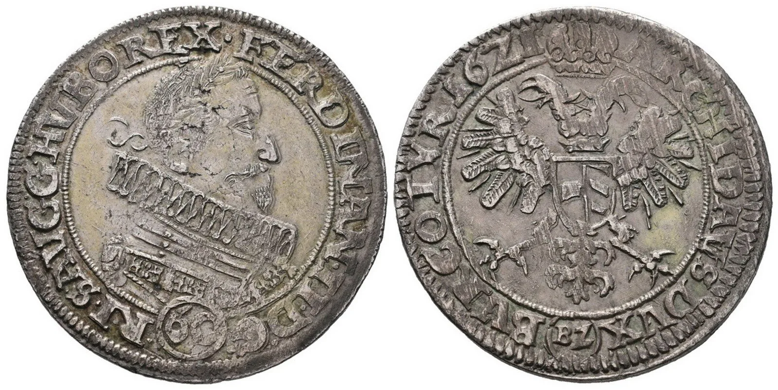 Ferdinand II., 1619 - 1637 (Mince kiprová) — 1