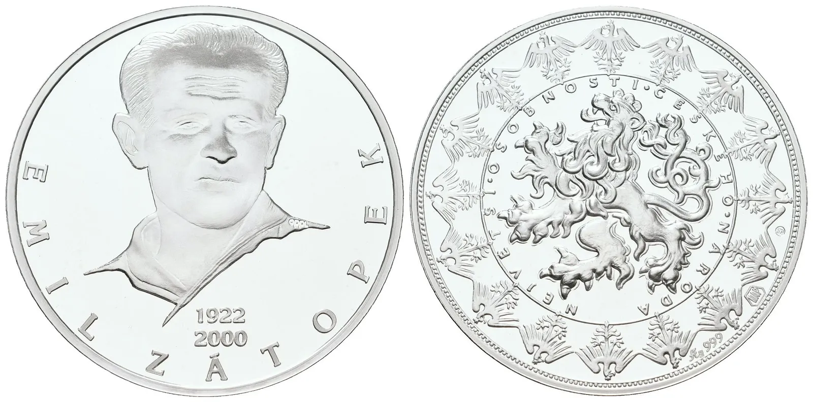 Oppl Vladimír - Emil Zátopek