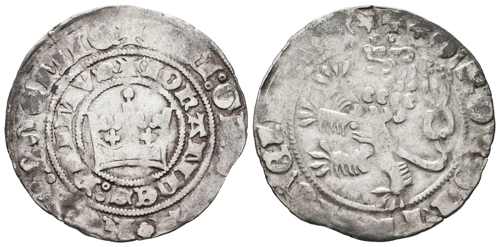 Jan Lucemburský, Pražský groš, Castelin 47