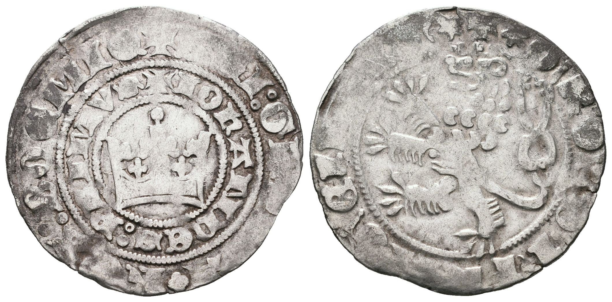 Jan Lucemburský, Pražský groš, Castelin 47