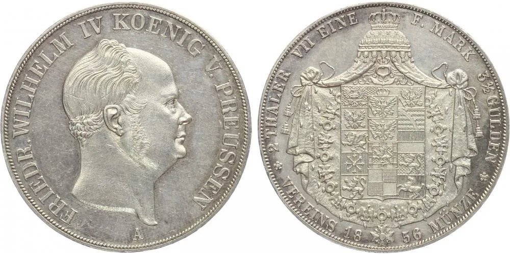Prusko, Friedrich Wilhelm IV., 1840 - 1861 — 1