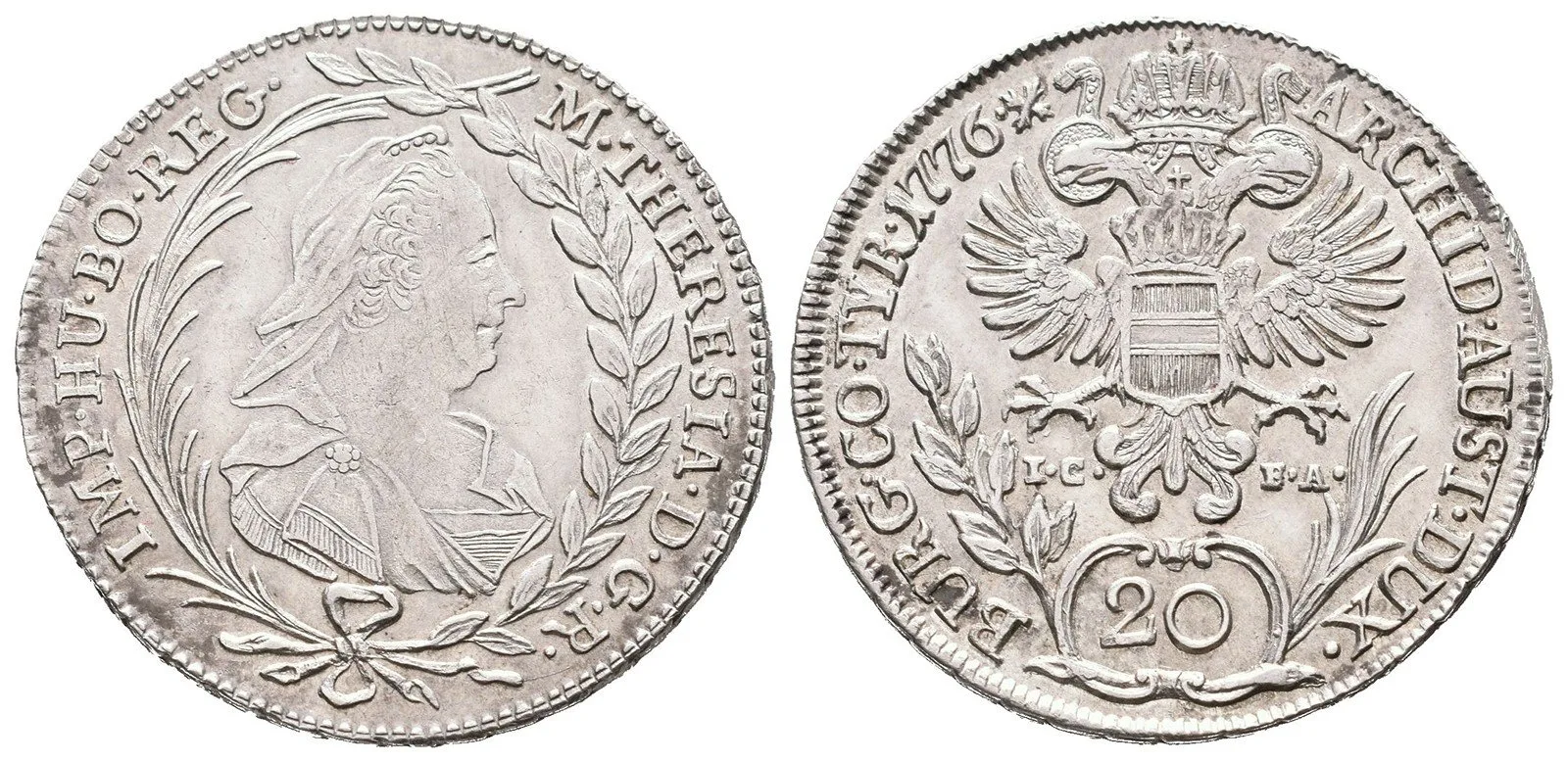 Marie Terezie, 1740 - 1780 — 1