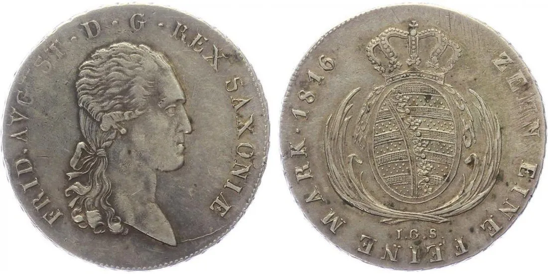 Sasko, Friedrich August III./I., 1763 - 1827 — 1
