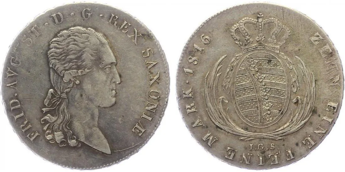 Sasko, Friedrich August III./I., 1763 - 1827 — 1