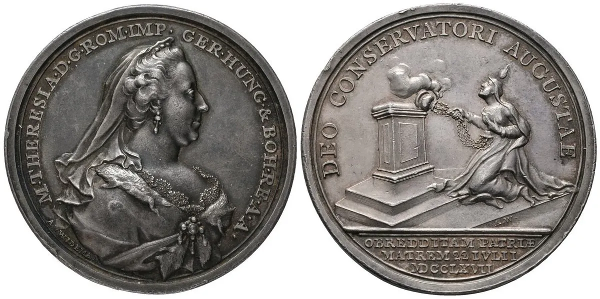 Marie Terezie, 1740 - 1780 — 1