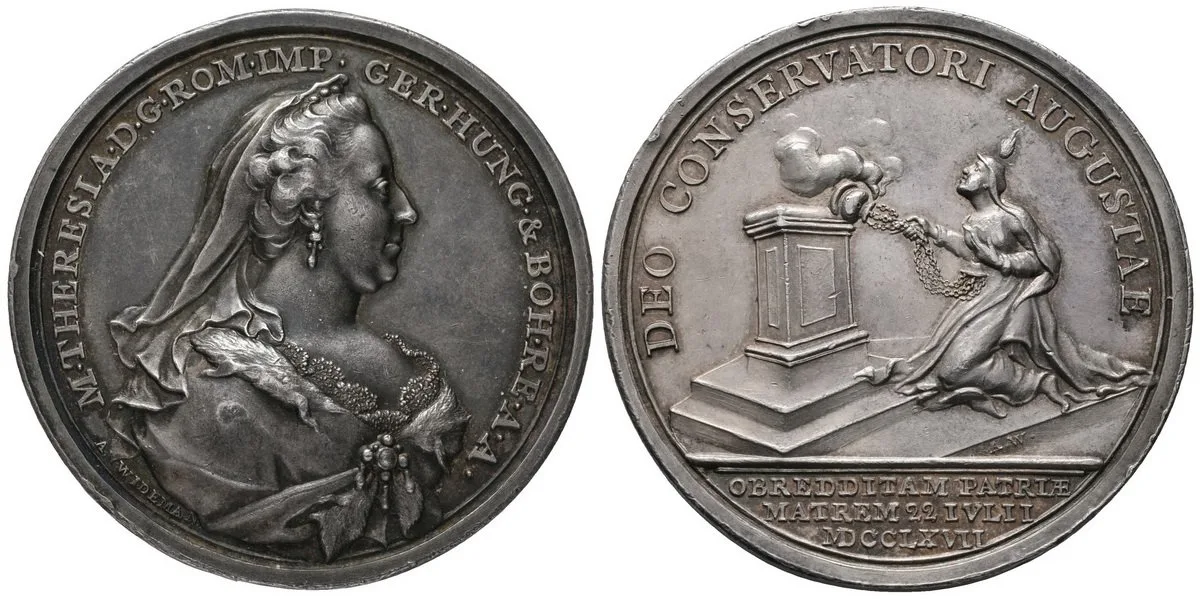 Marie Terezie, 1740 - 1780 — 1