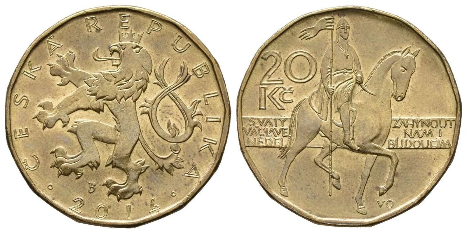 20 Koruna 2014