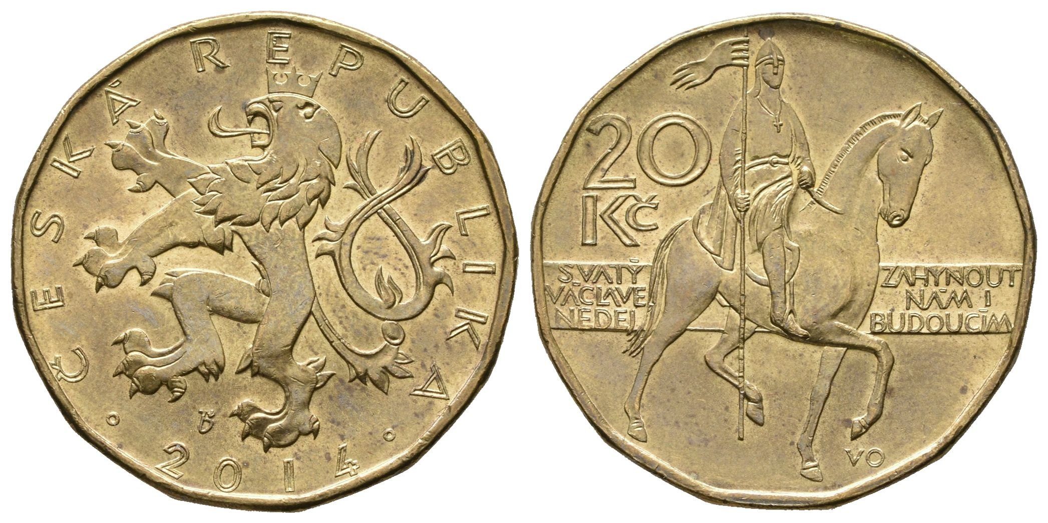 20 Koruna 2014