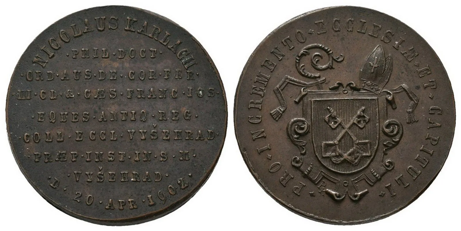 Praha - Vyšehrad, Mikuláš Karlach, 1902 - 1911 — 1