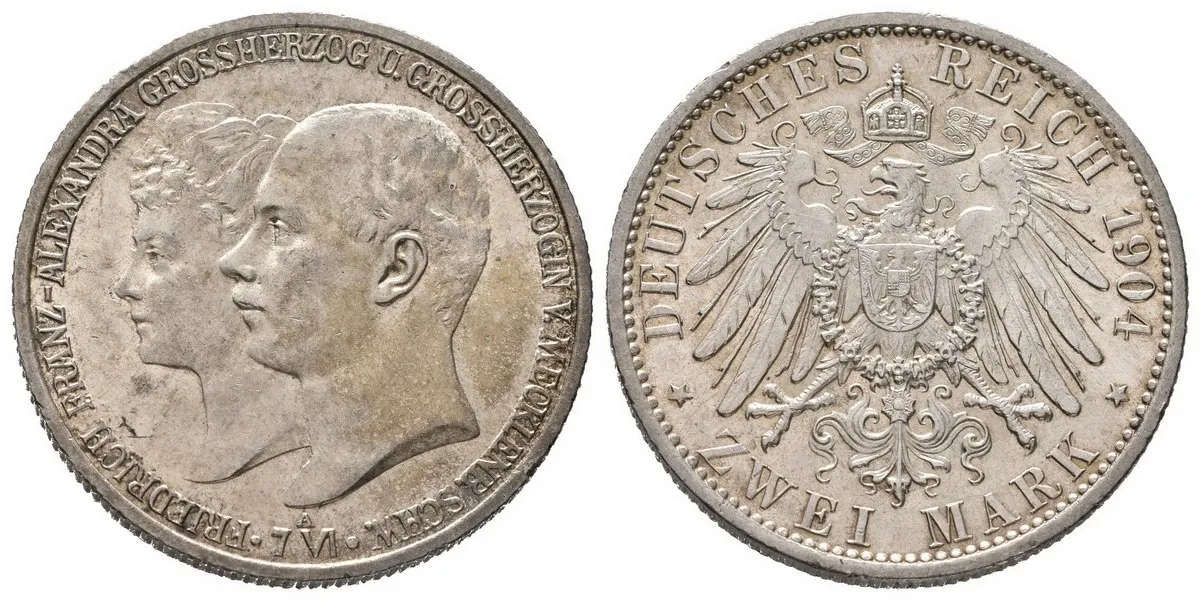 Mecklenburg - Schwerin, Friedrich Franz IV., 1901 - 1918 — 1