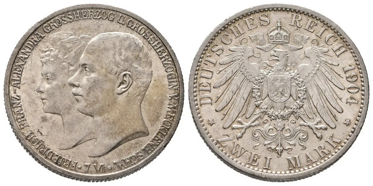 Mecklenburg - Schwerin, Friedrich Franz IV., 1901 - 1918 — 1