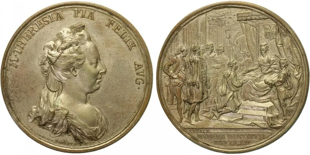 Marie Terezie, 1740 - 1780 — 1