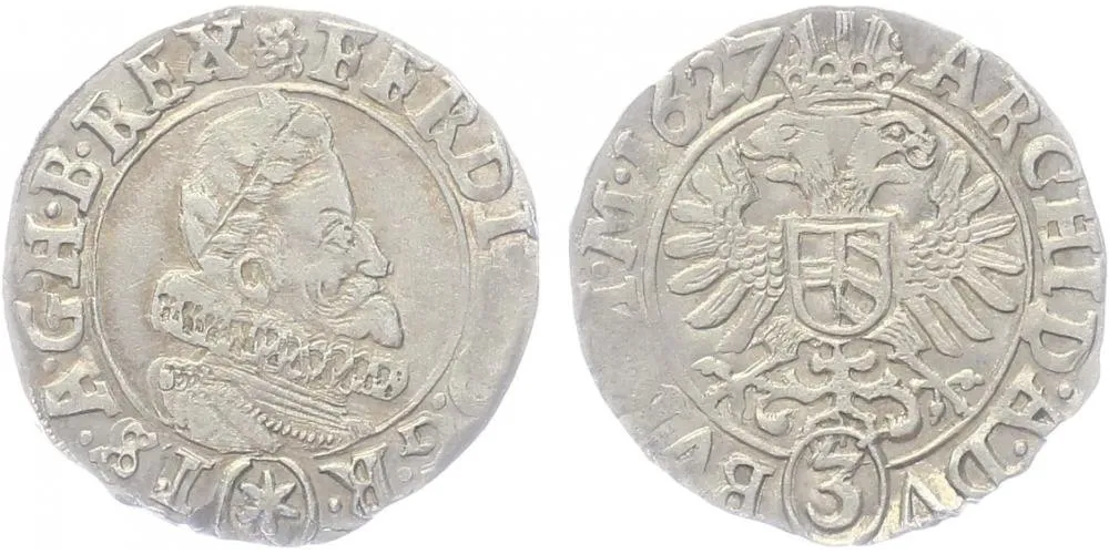 Ferdinand II., 1619 - 1637 (Mince dobrého zrna) — 1