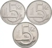 5 Koruna 1925_3 ks — 2