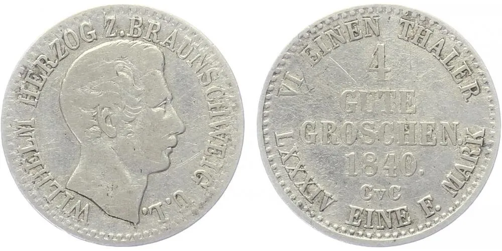 Braunschweig - Wolfenbüttel, Wilhelm, 1831 - 1884 — 1
