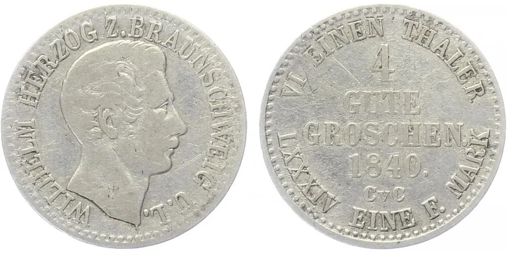 Braunschweig - Wolfenbüttel, Wilhelm, 1831 - 1884 — 1