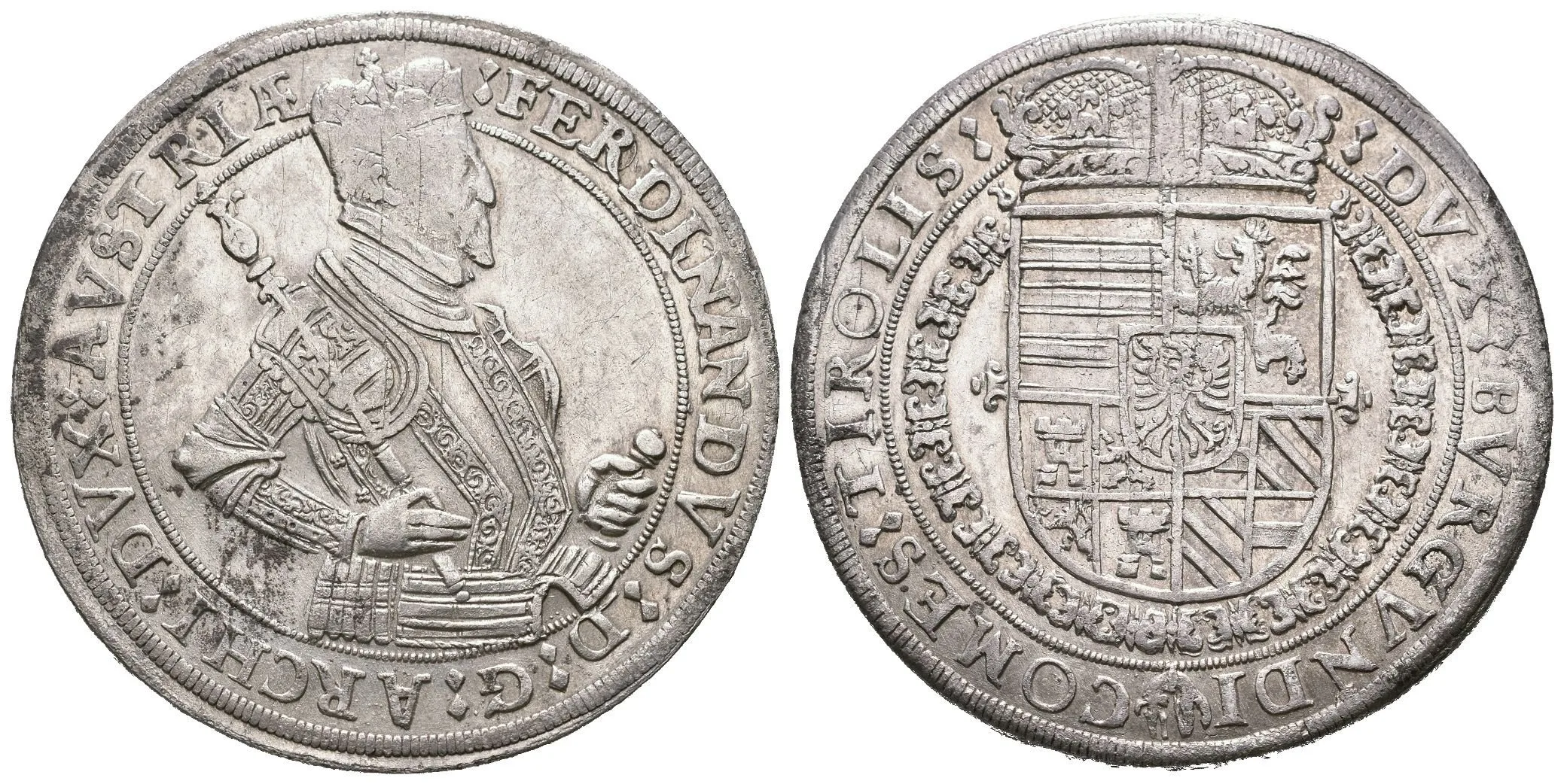 Tolar b.l., Hall, Dav.8095 var., patina, rysky a hranky — 1