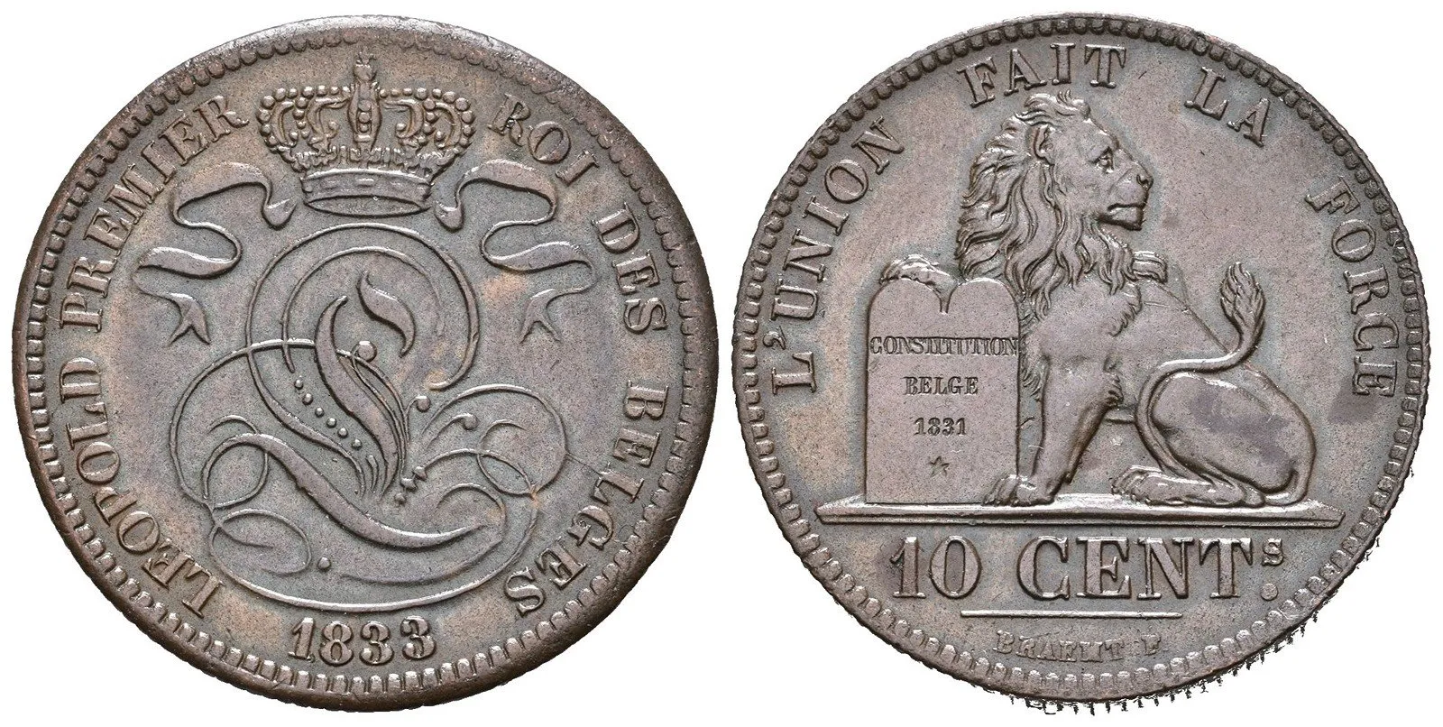 Belgie, Leopold I., 1831 - 1865 — 1