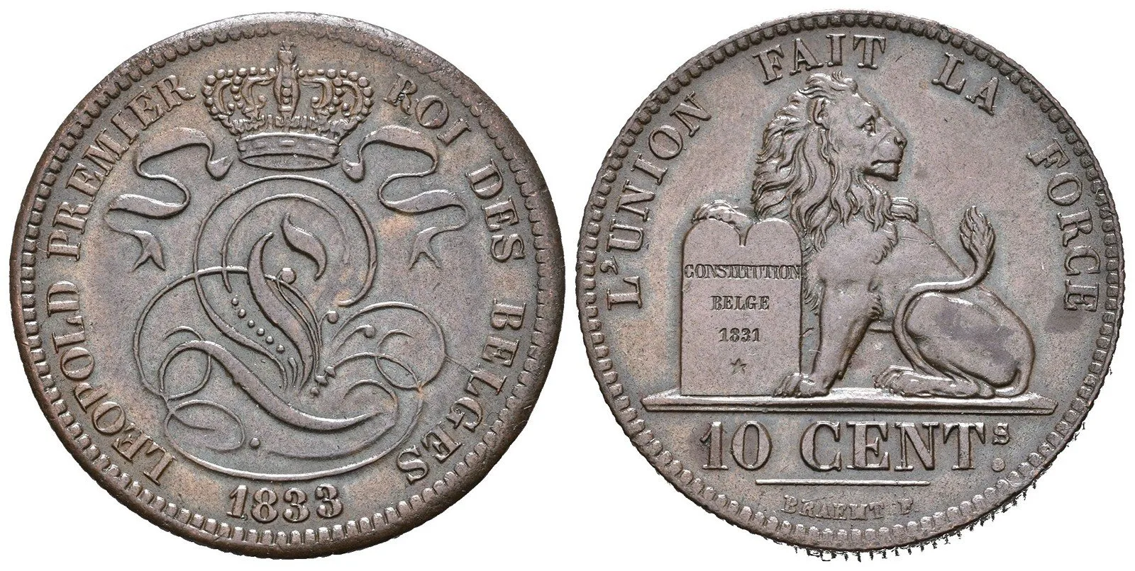 Belgie, Leopold I., 1831 - 1865 — 1