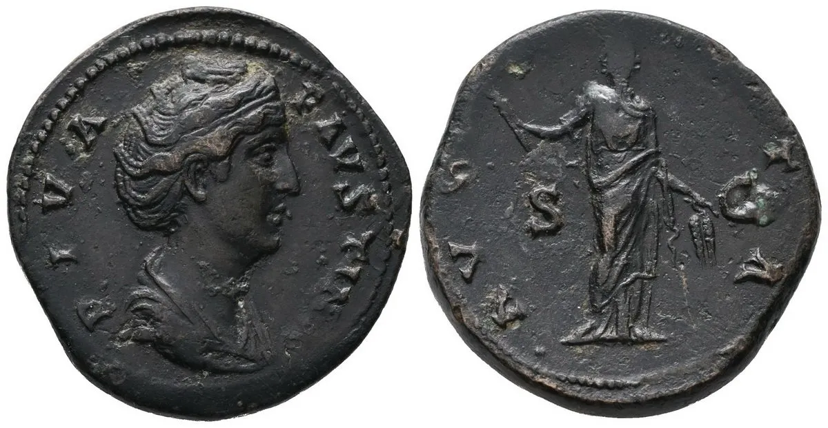 Faustina senior, manželka Antonina Pia — 1