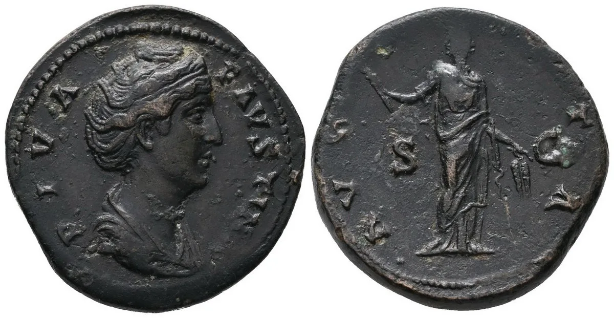 Faustina senior, manželka Antonina Pia — 1