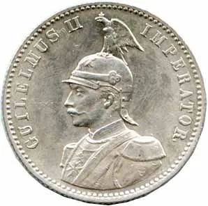 Koloniální ražby, Německá Východní Afrika — 1