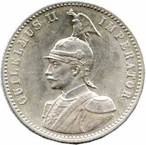 Koloniální ražby, Německá Východní Afrika — 1