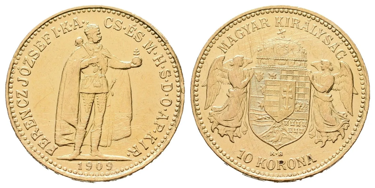 10 Koruna 1909 KB