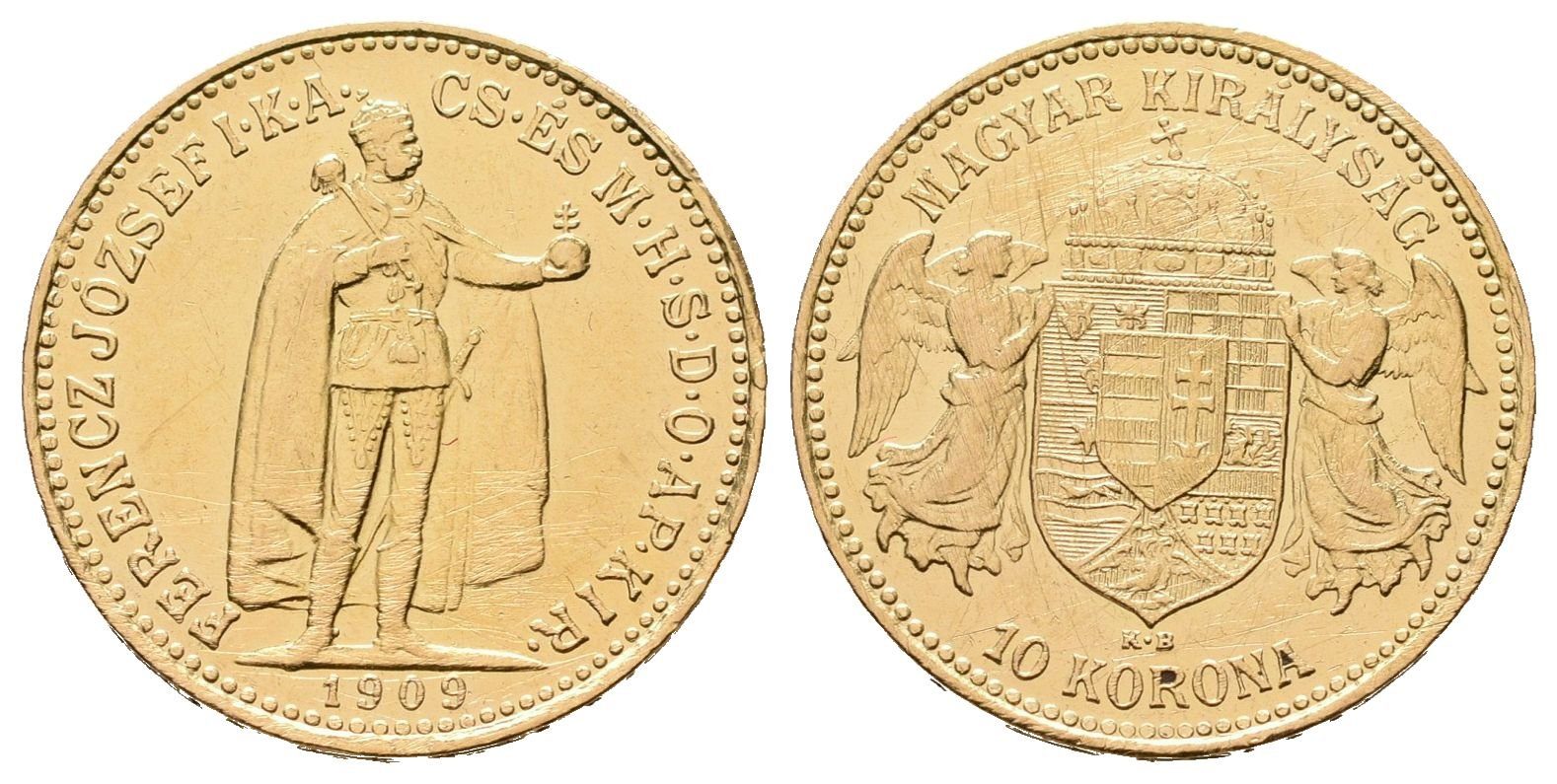 10 Koruna 1909 KB