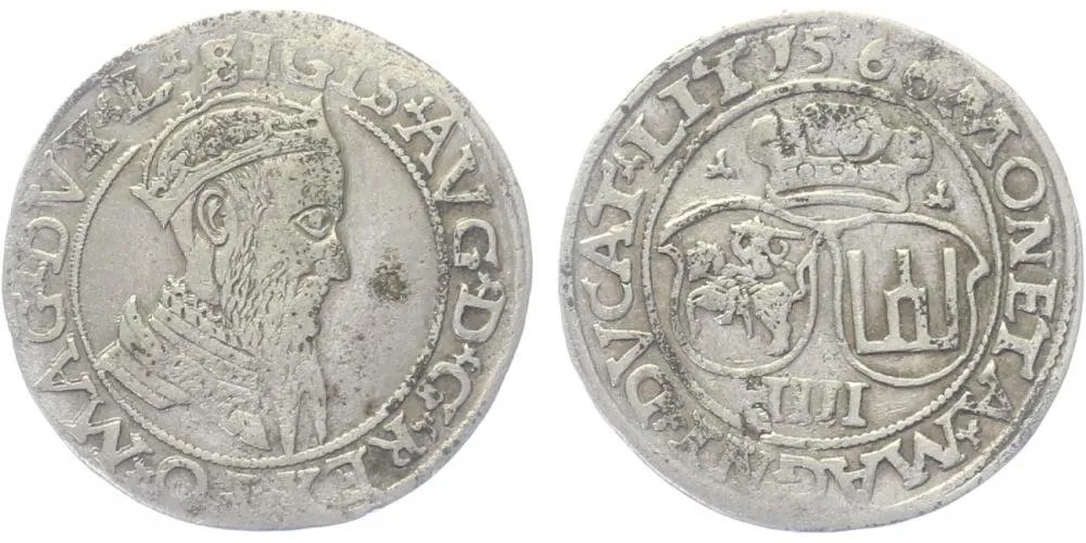 Polsko, Zikmund II. August, 1548 - 1572 — 1