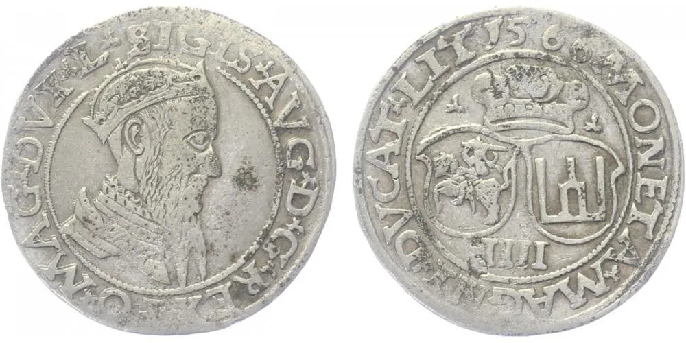 Polsko, Zikmund II. August, 1548 - 1572 — 1