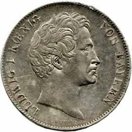 Bavorsko, Ludwig I., 1825 - 1848 — 1