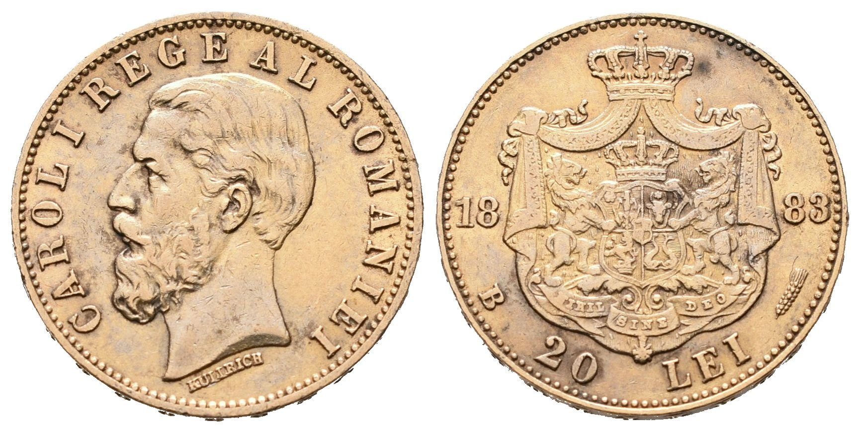 Rumunsko, 20 Lei 1883