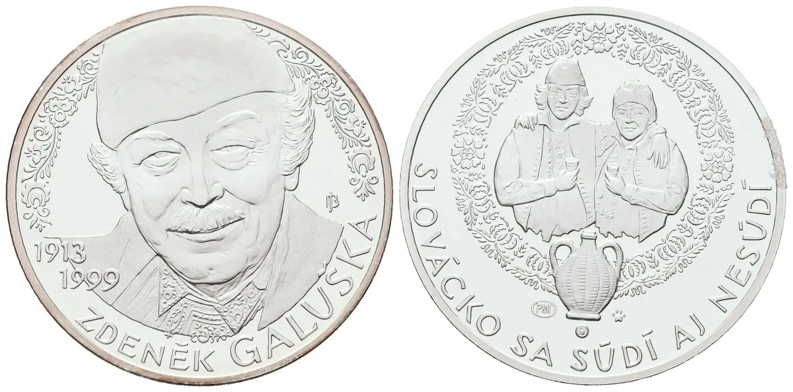AR Medaile b.l. (2013) - Zdeněk Galuška - 100. výročí narození