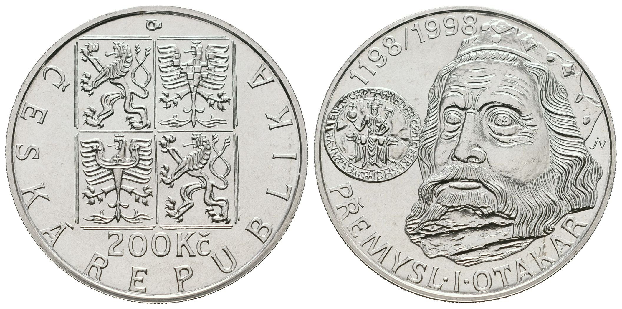 200 Kč 1998 - Přemysl Otakar I.