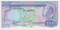 Svatý Tomáš a Princův ostrov, 1000 Dobras 1989, P.62