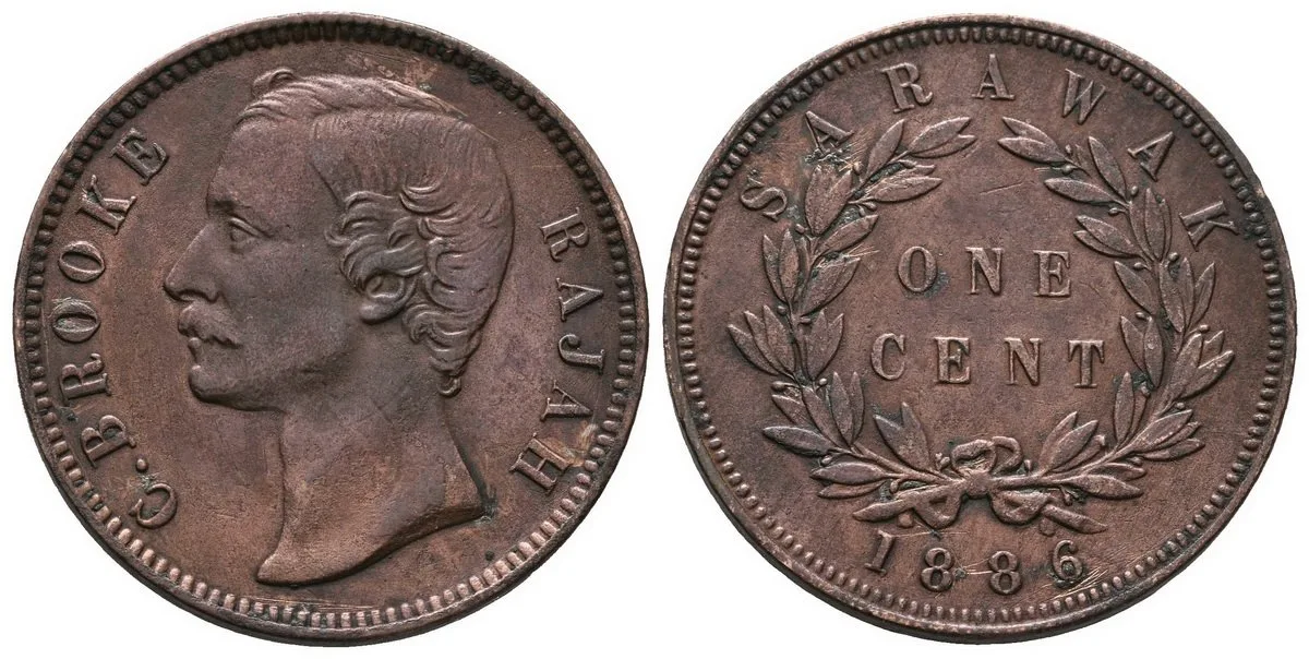 Sarawak, Charles J. Brooke Rajah, 1868 - 1917 — 1