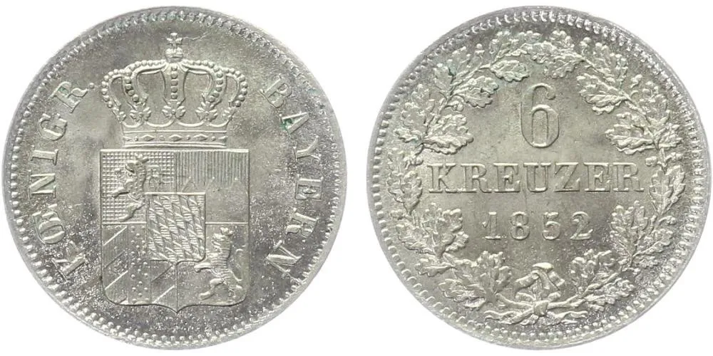 Bavorsko, Maximilian II., 1848 - 1864 — 1