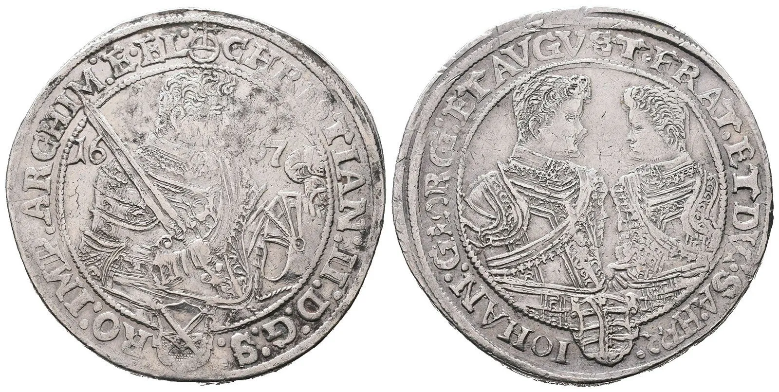 Sasko, Christian II., Johann Georg I. a August, 1591 - 1611 — 1