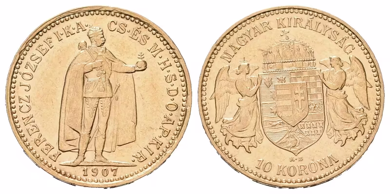 10 Koruna 1907 KB